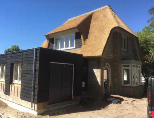 Nieuwbouw woning met Isospan, Enschede