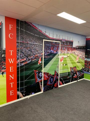 Verbouwing analyseruimte FC Twente