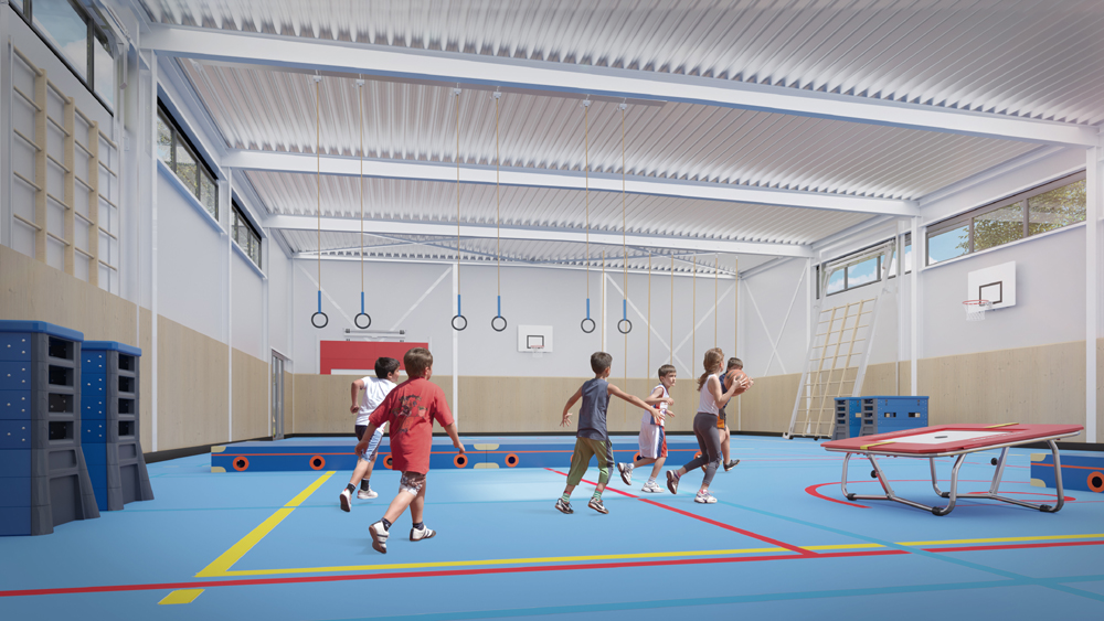Haafkes Fit Concept - duurzame conceptbouw voor gymzalen en sporthallen