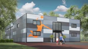 Haafkes Fit Concept Gymzaal Buiten