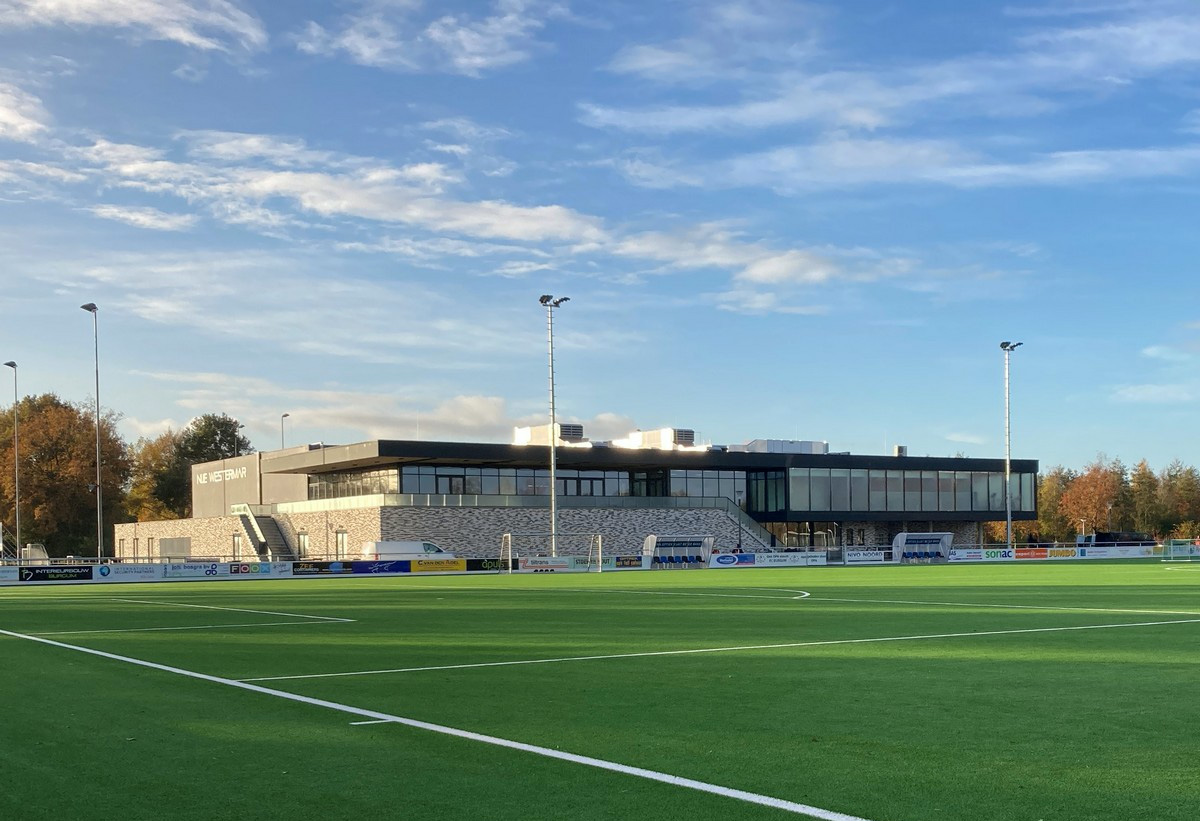 Sportaccommodatie op maat: sportcomplex Nije Westermar, Burgum